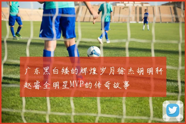 广东黑白矮的辉煌岁月徐杰胡明轩赵睿全明星MVP的传奇故事